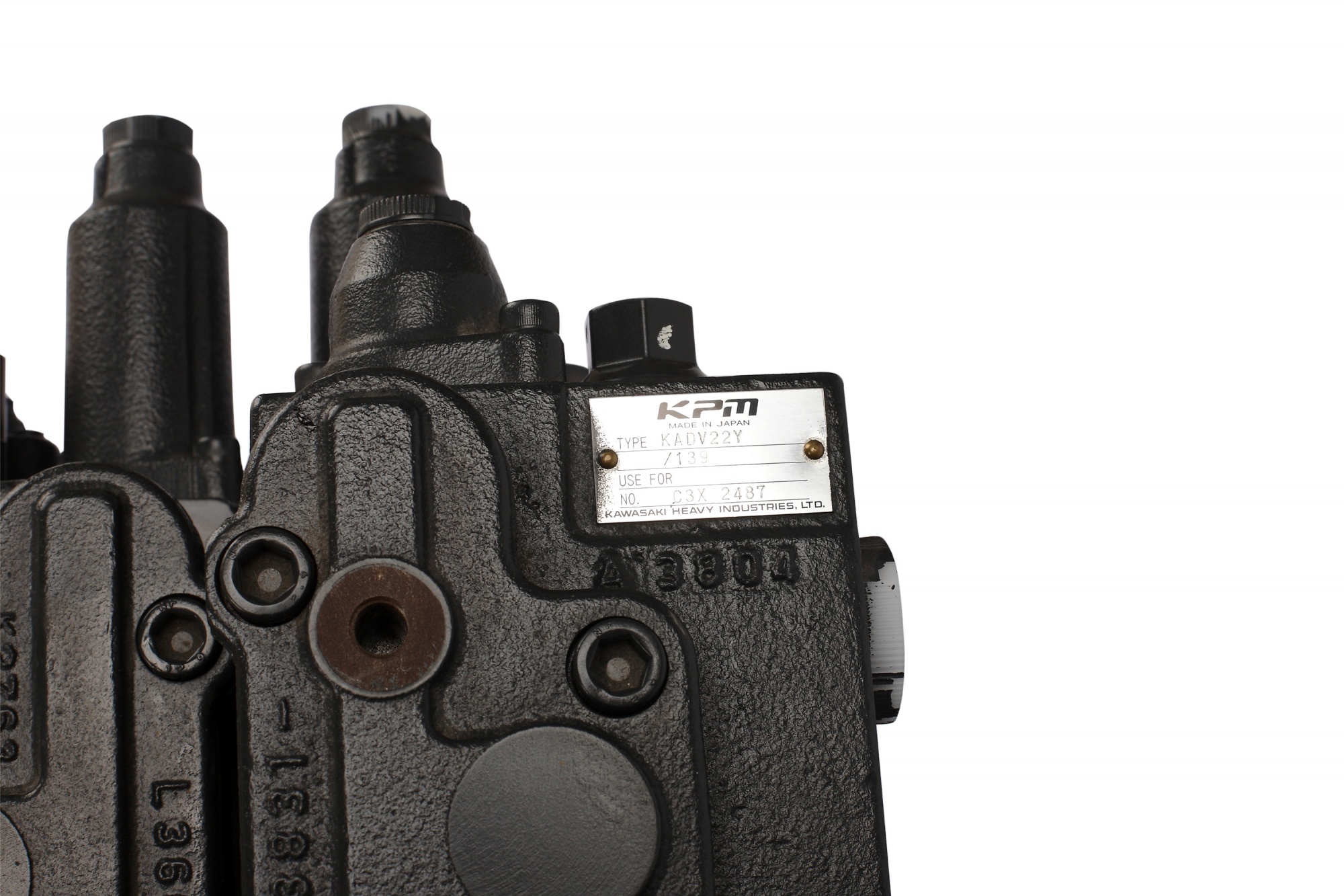 Excavator Spare Parts KPM KMX13R/B33019A-01 Hydraulic main control valve for SY135