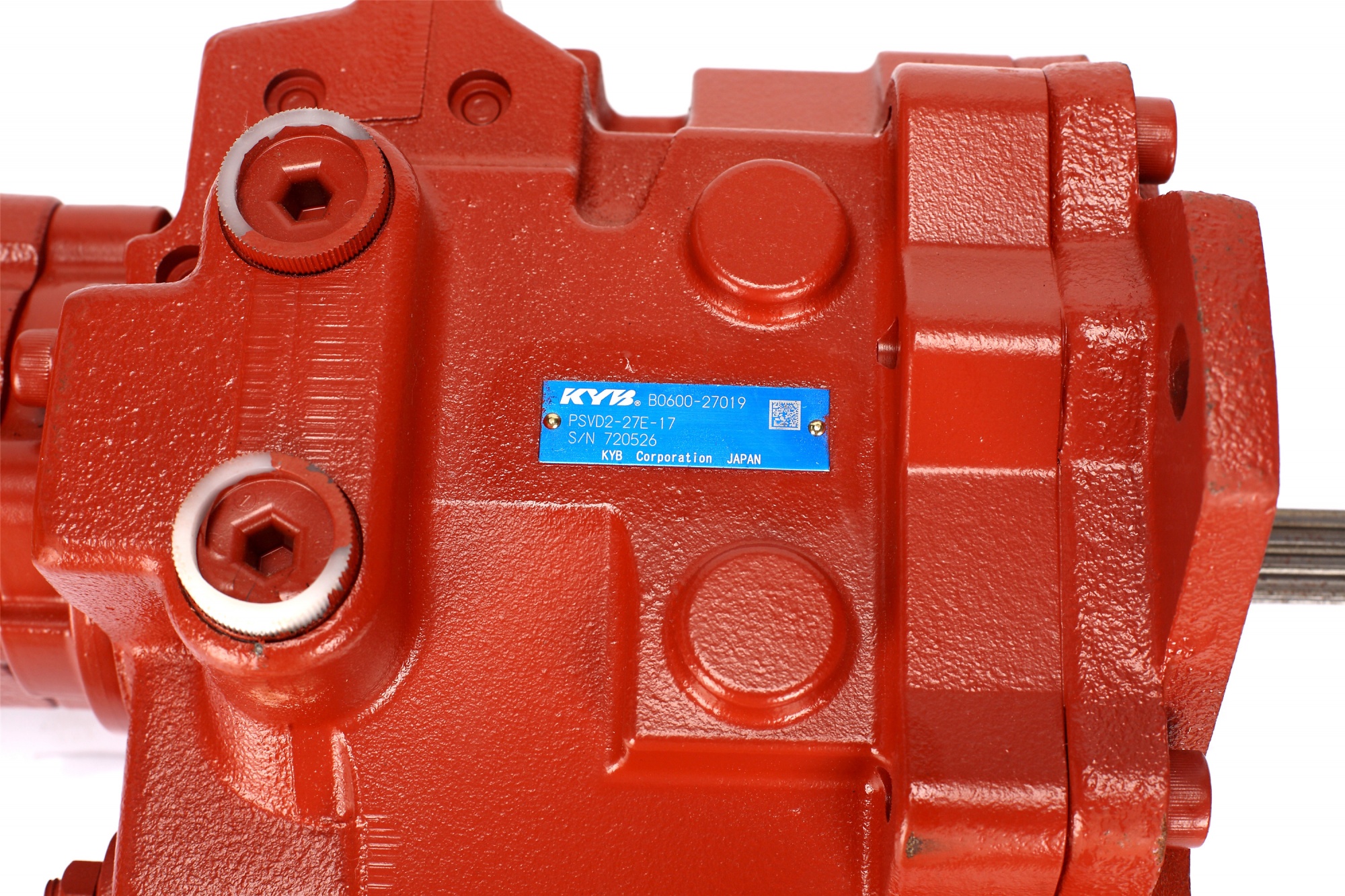 Excavator Spare Parts KYB PSVD2-27E Hydraulic Piston Main Pump for LG906