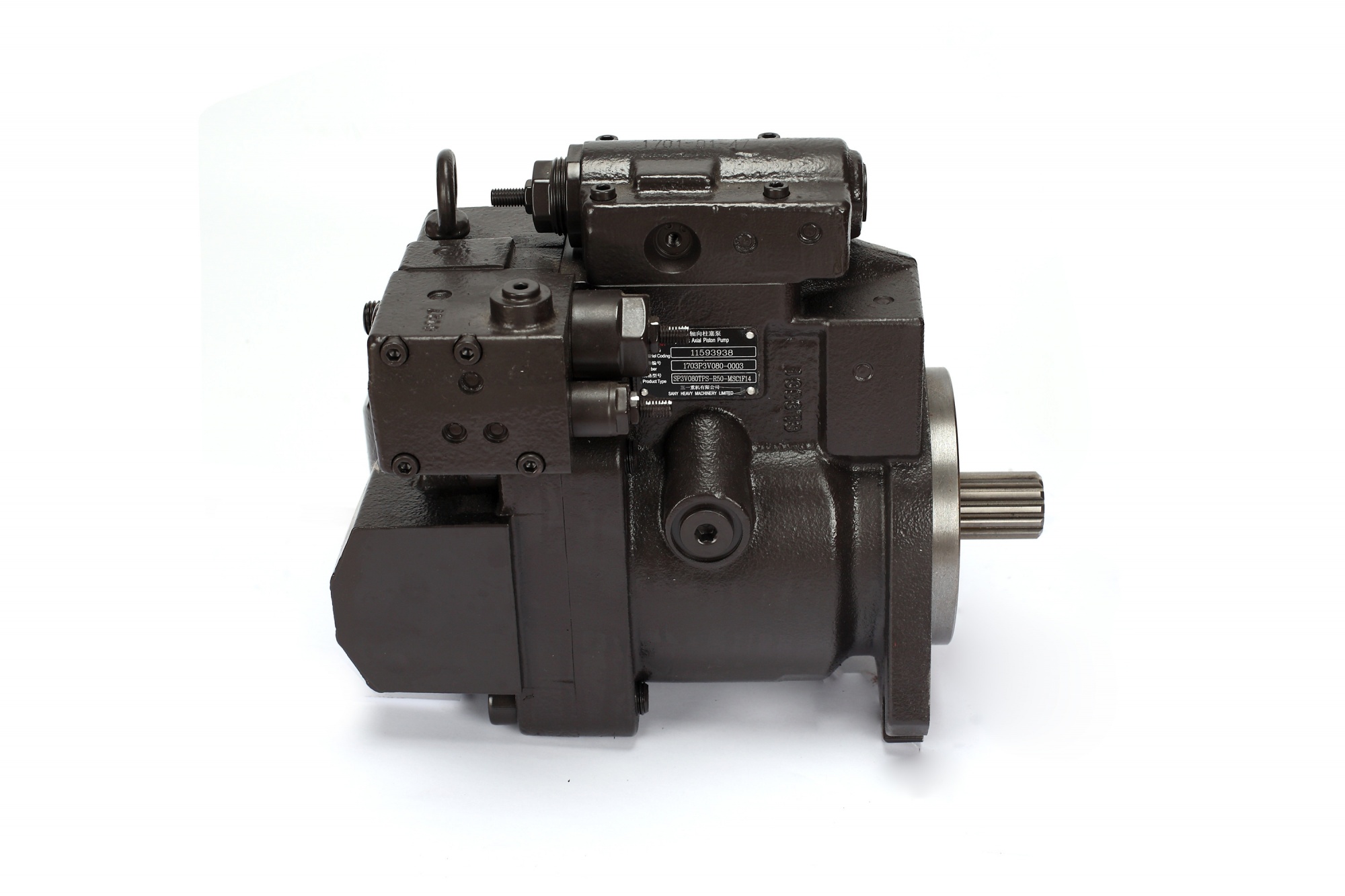 Excavator Spare Parts KPM K3VL80/B-10RSM-L1/1-TB110 Hydraulic Piston Main Pump for SY75