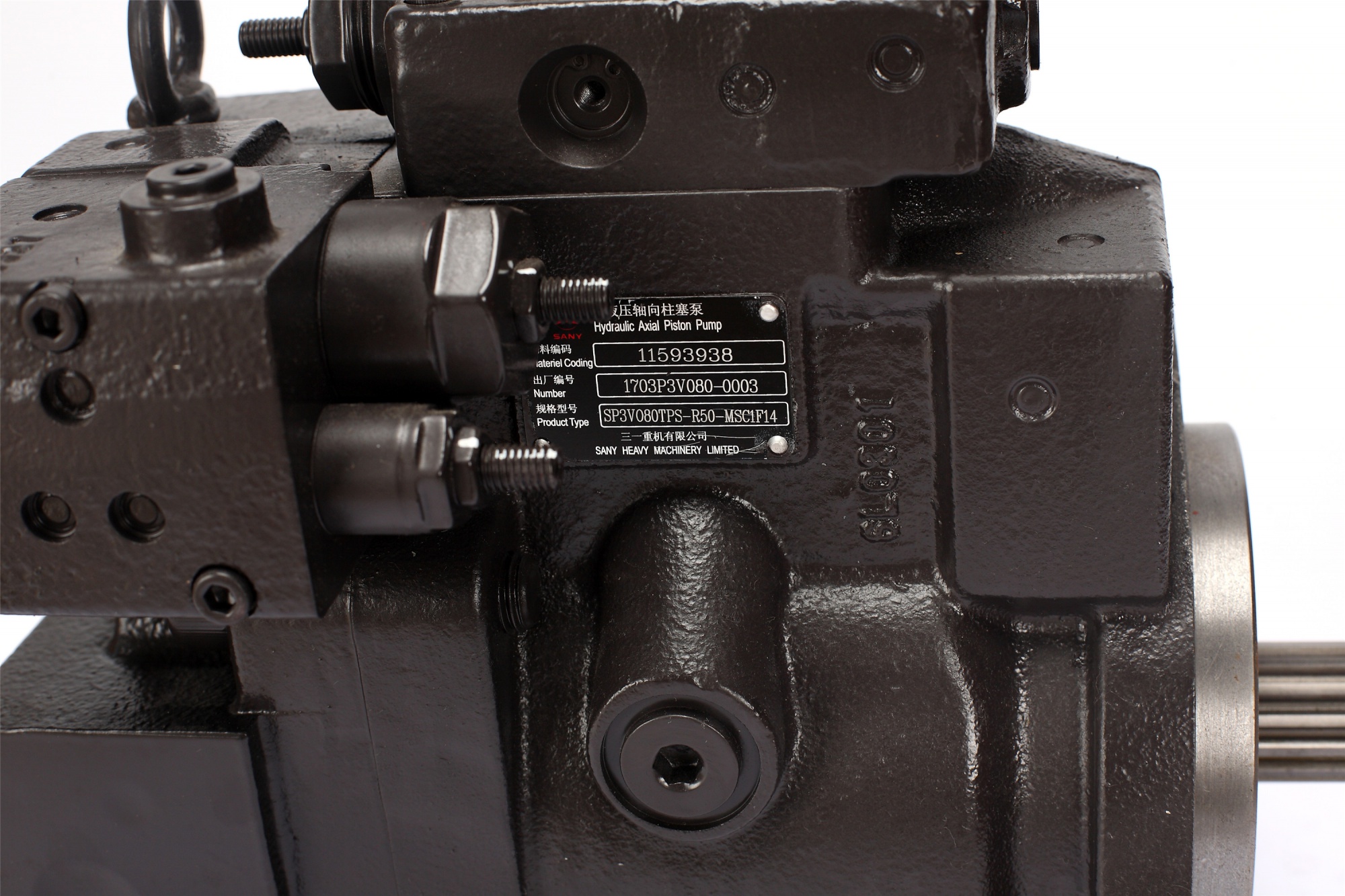 Excavator Spare Parts KPM K3VL80/B-10RSM-L1/1-TB110 Hydraulic Piston Main Pump for SY75