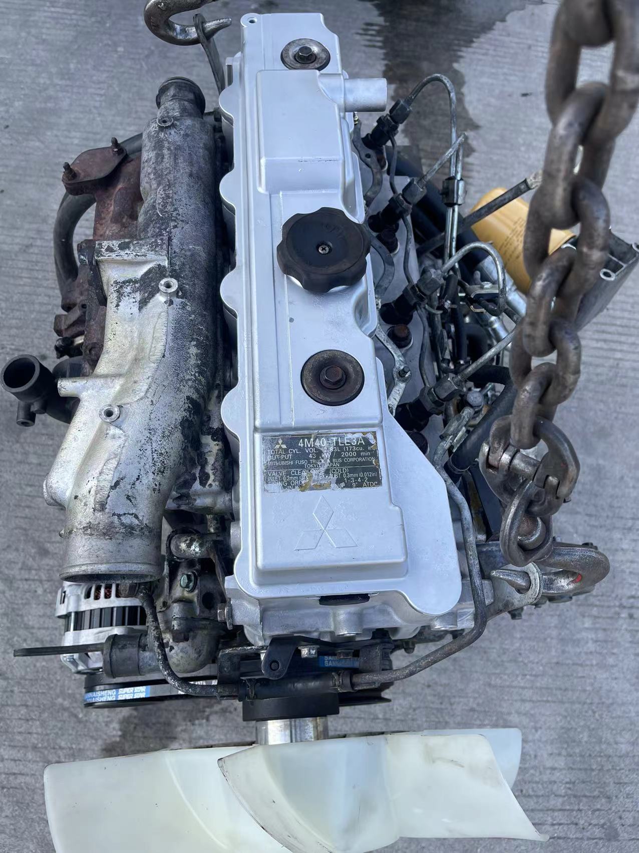 THE USED ENGIN 4M40 FOR E307D