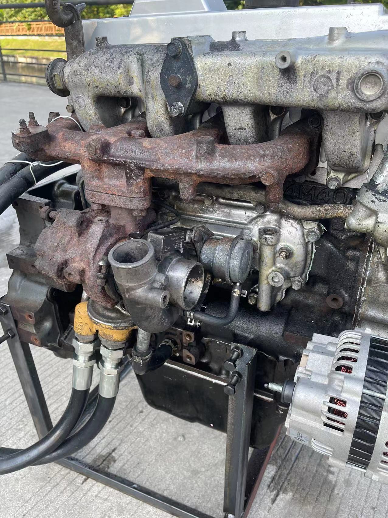 THE USED ENGIN 4M40 FOR E307D