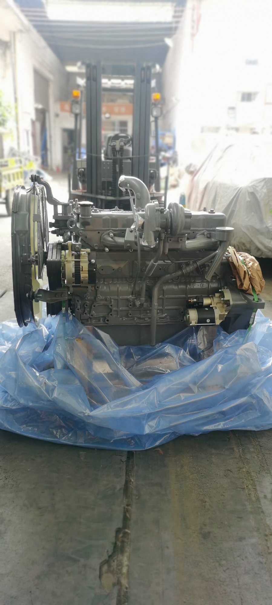 THE USED ENGIN 6BG1 FOR ZX200-3