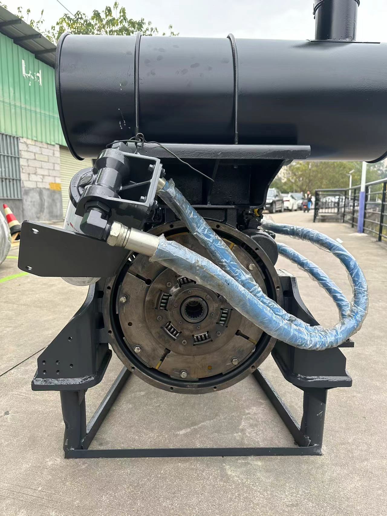 THE USED ENGINE 6D114 FOR PC360-7
