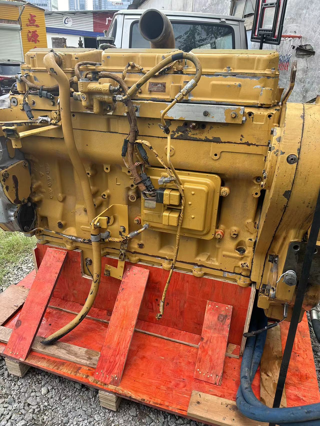THE USED ENGINE 3116 FOR 3196