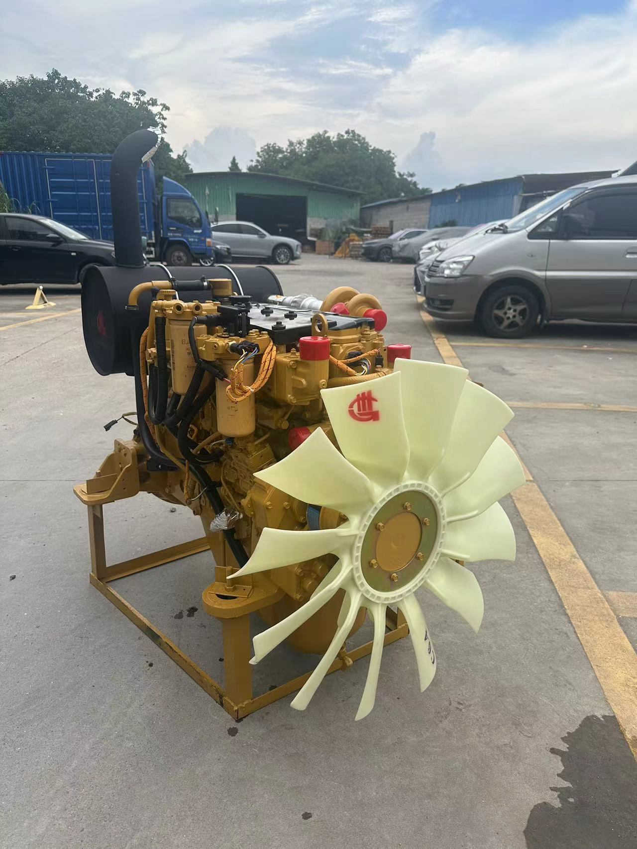 THE USED ENGINE C6.4 FOR Caterpillar E320D