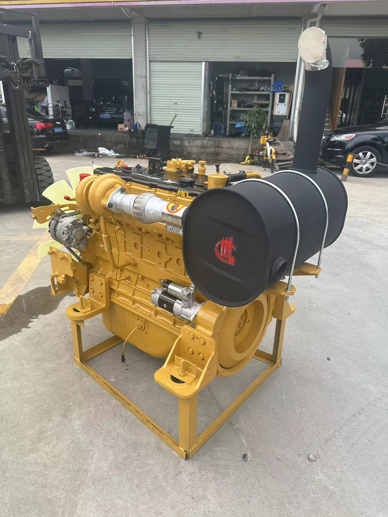 THE USED ENGINE C6.4 FOR Caterpillar E320D
