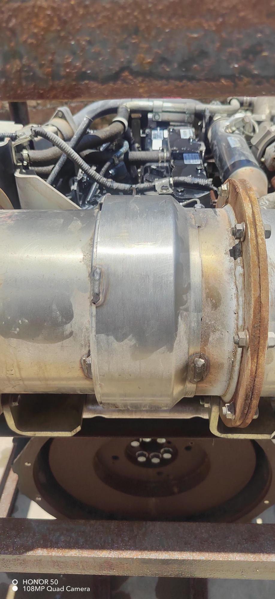 THE USED ENGINE D04EG FOR SK140-10