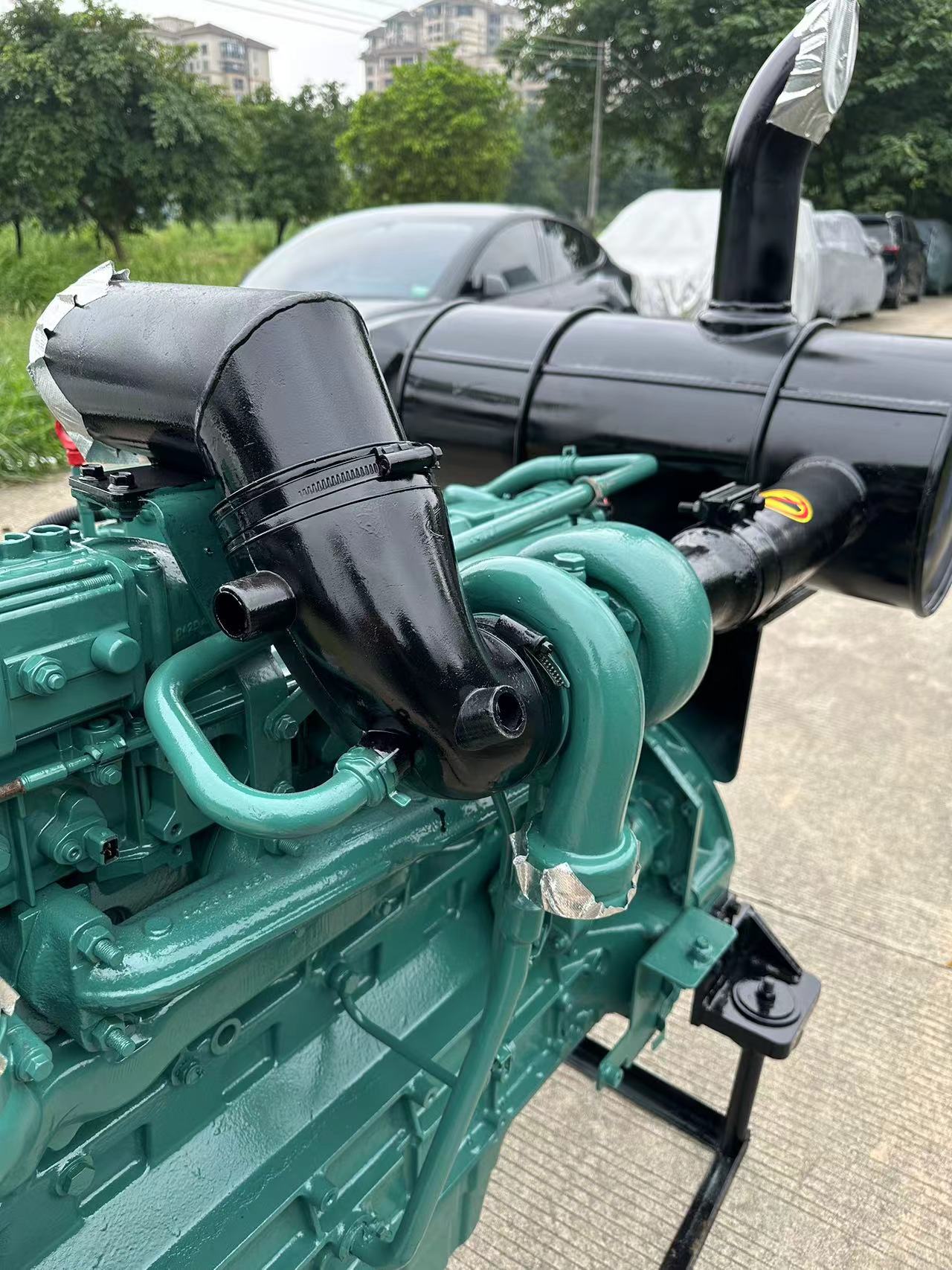 THE USED ENGINE D7D FOR  EC240 EC290