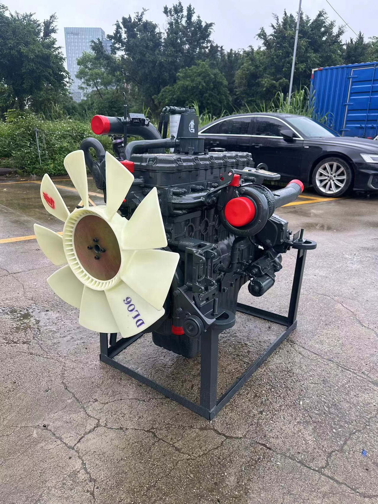 THE USED ENGINE DL06 FOR DX225-9