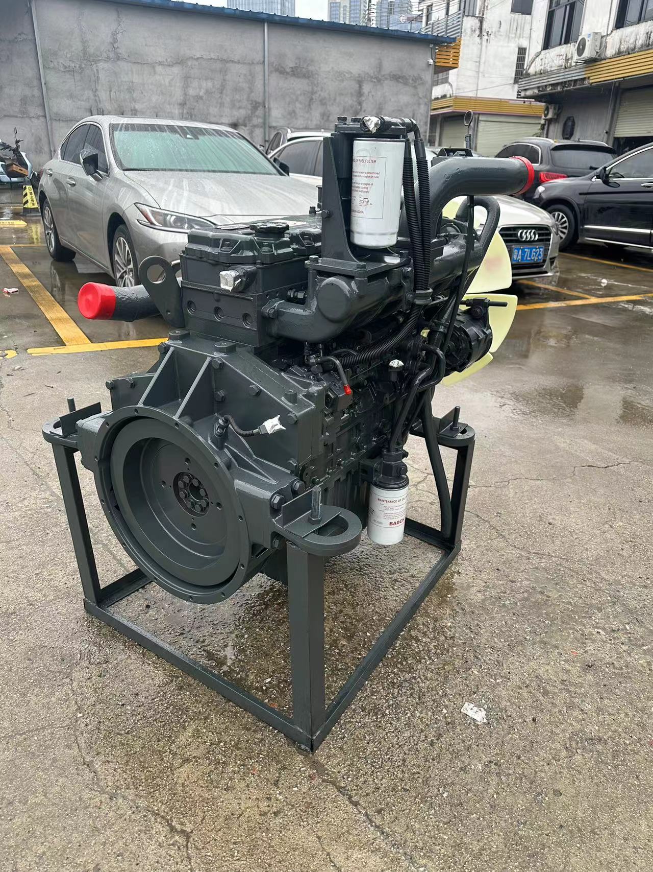 THE USED ENGINE DL06 FOR DX225-9