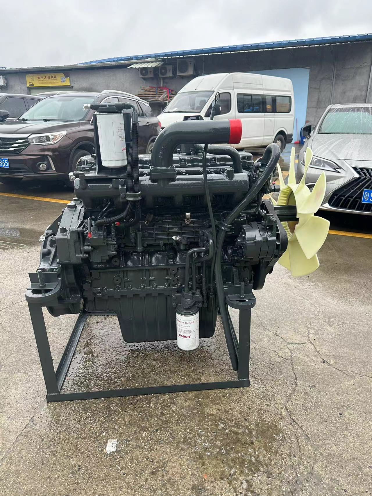 THE USED ENGINE DL06 FOR DX225-9