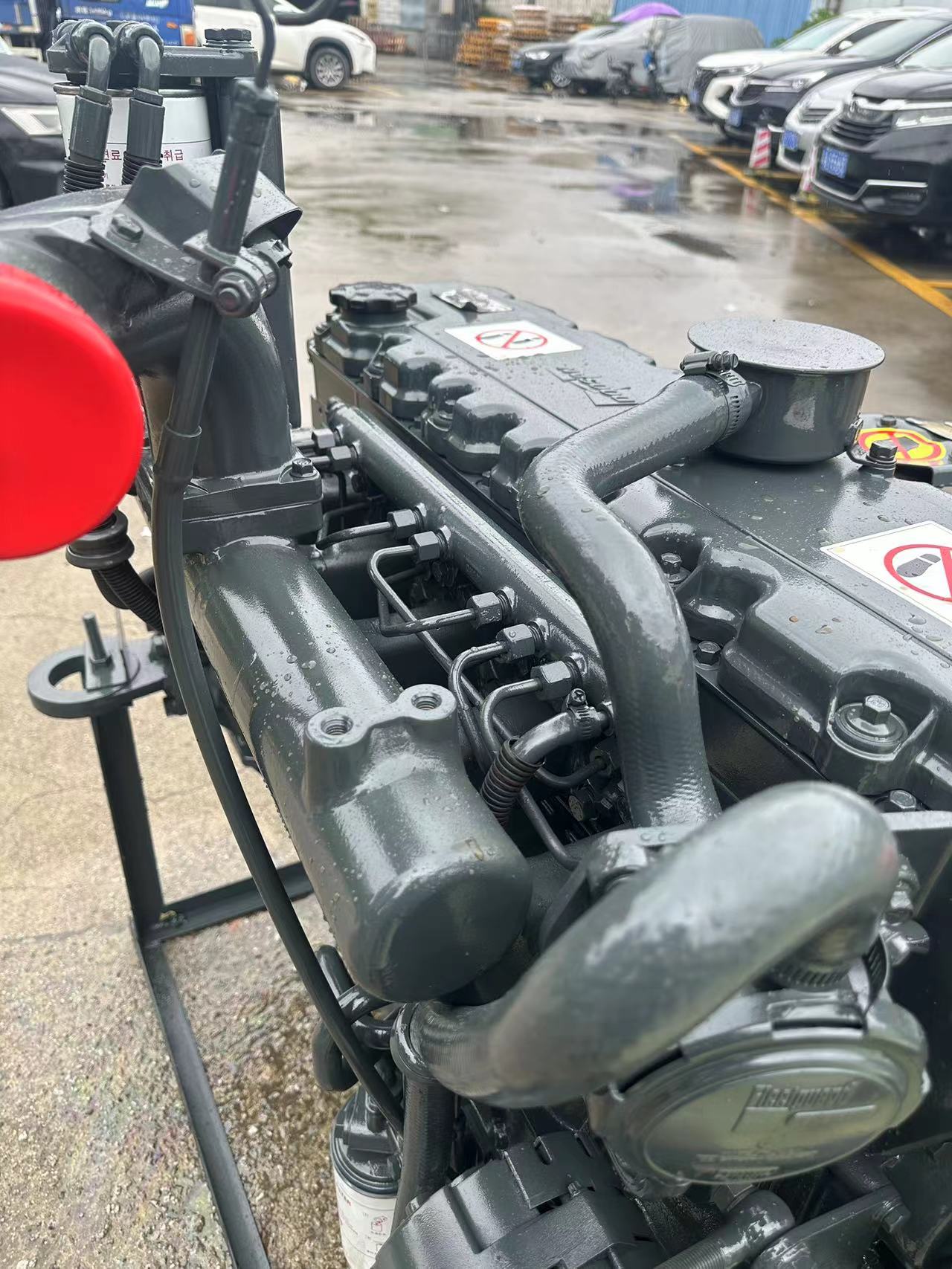 THE USED ENGINE DL06 FOR DX225-9