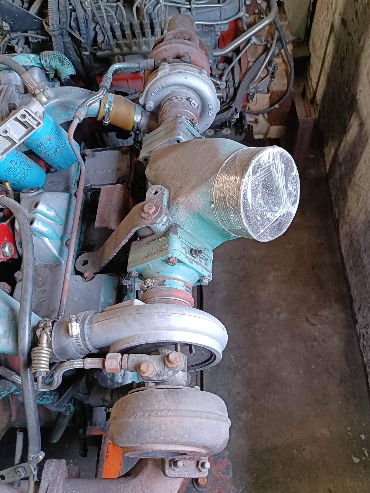 THE USED ENGINE H07C FOR EX220-5