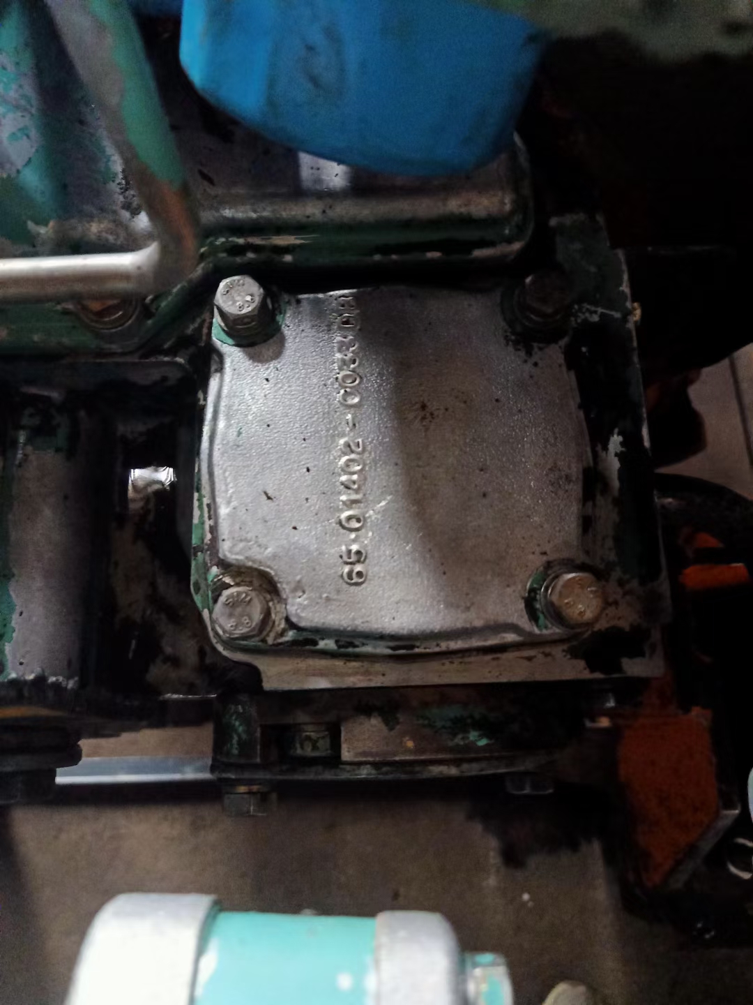 THE USED ENGINE H07C FOR EX220-5