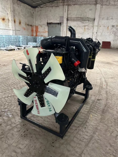 THE USED ENGINE FOR KOMATSU PC450-7 6D125E-3