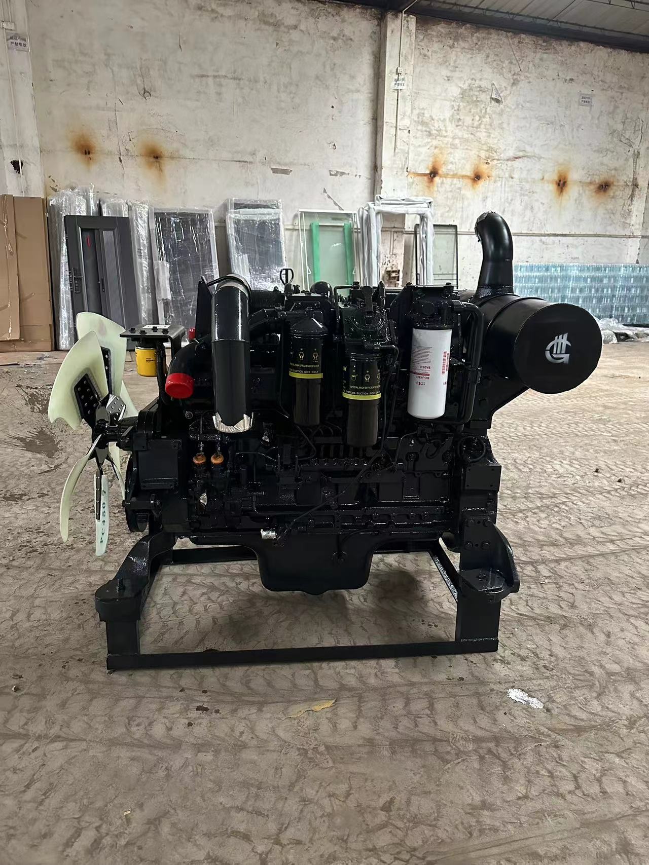 THE USED ENGINE FOR KOMATSU PC450-7 6D125E-3
