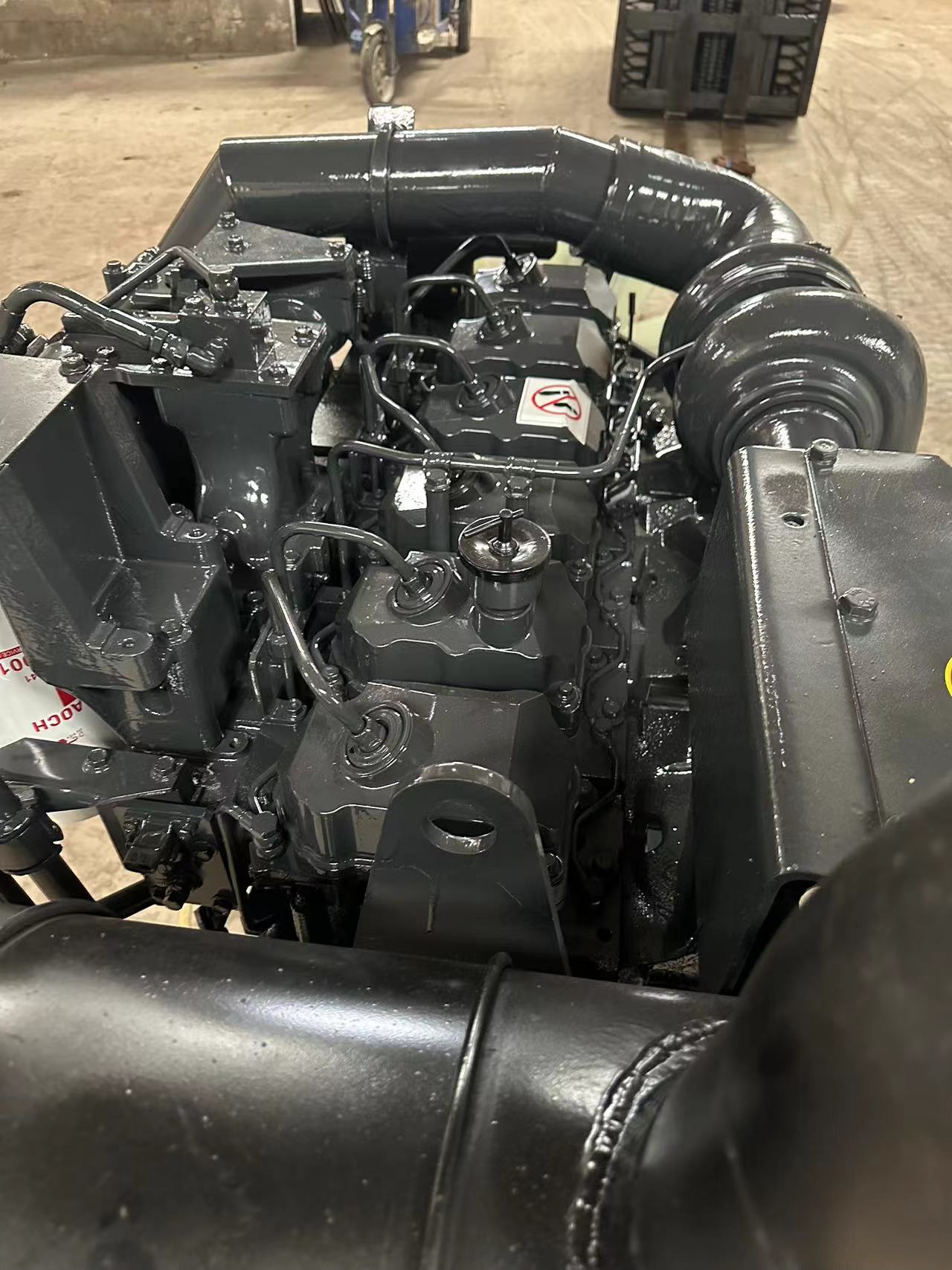 THE USED ENGINE FOR KOMATSU PC450-7 6D125E-3