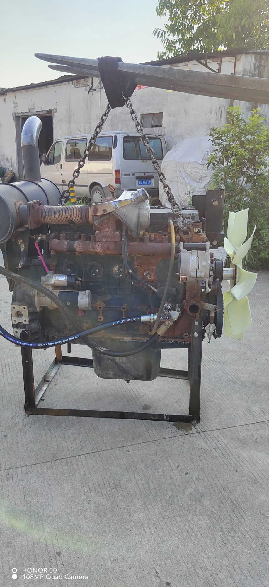 THE USED ENGINE QSB6.7