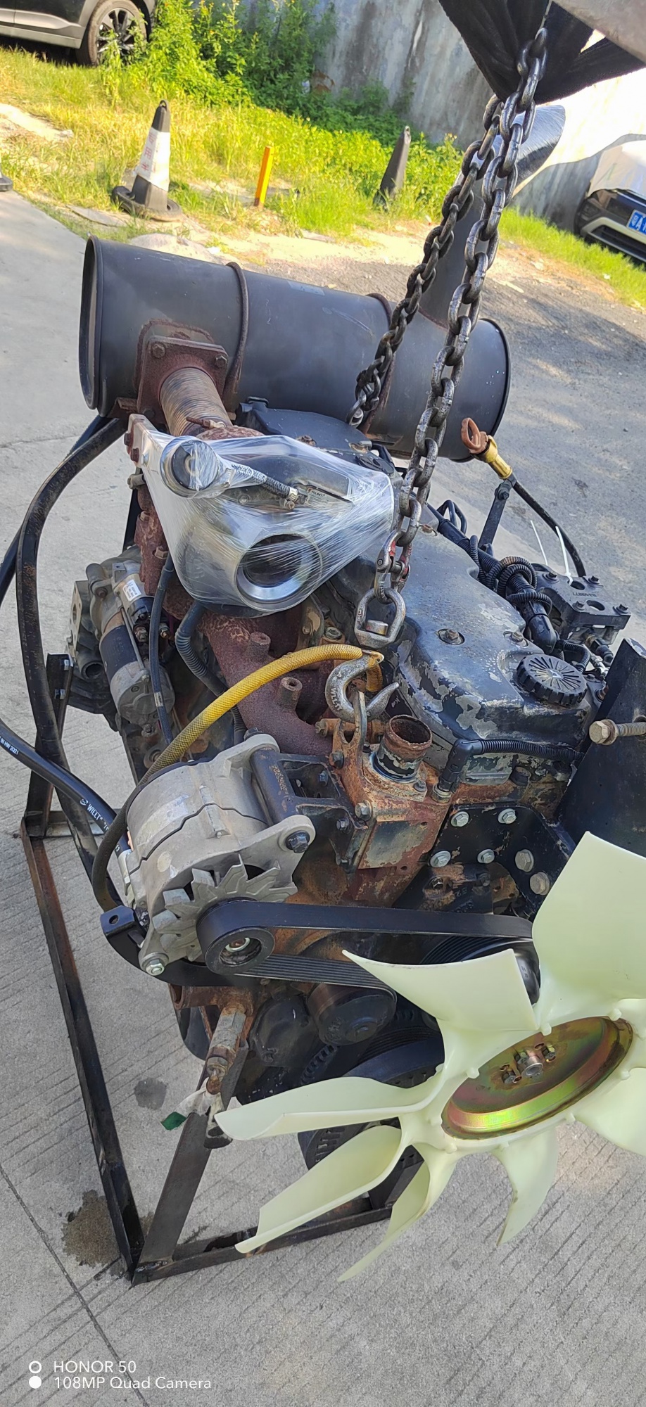THE USED ENGINE QSB6.7