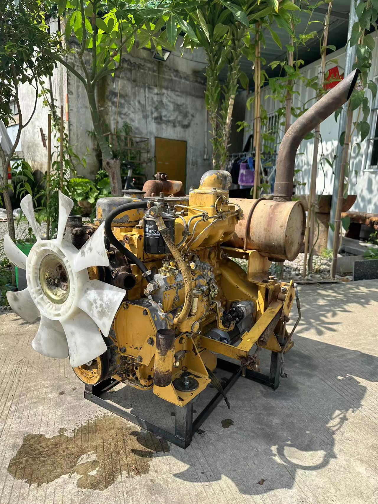 THE USED ENGINE FOR SAA6D140E-2 PC650