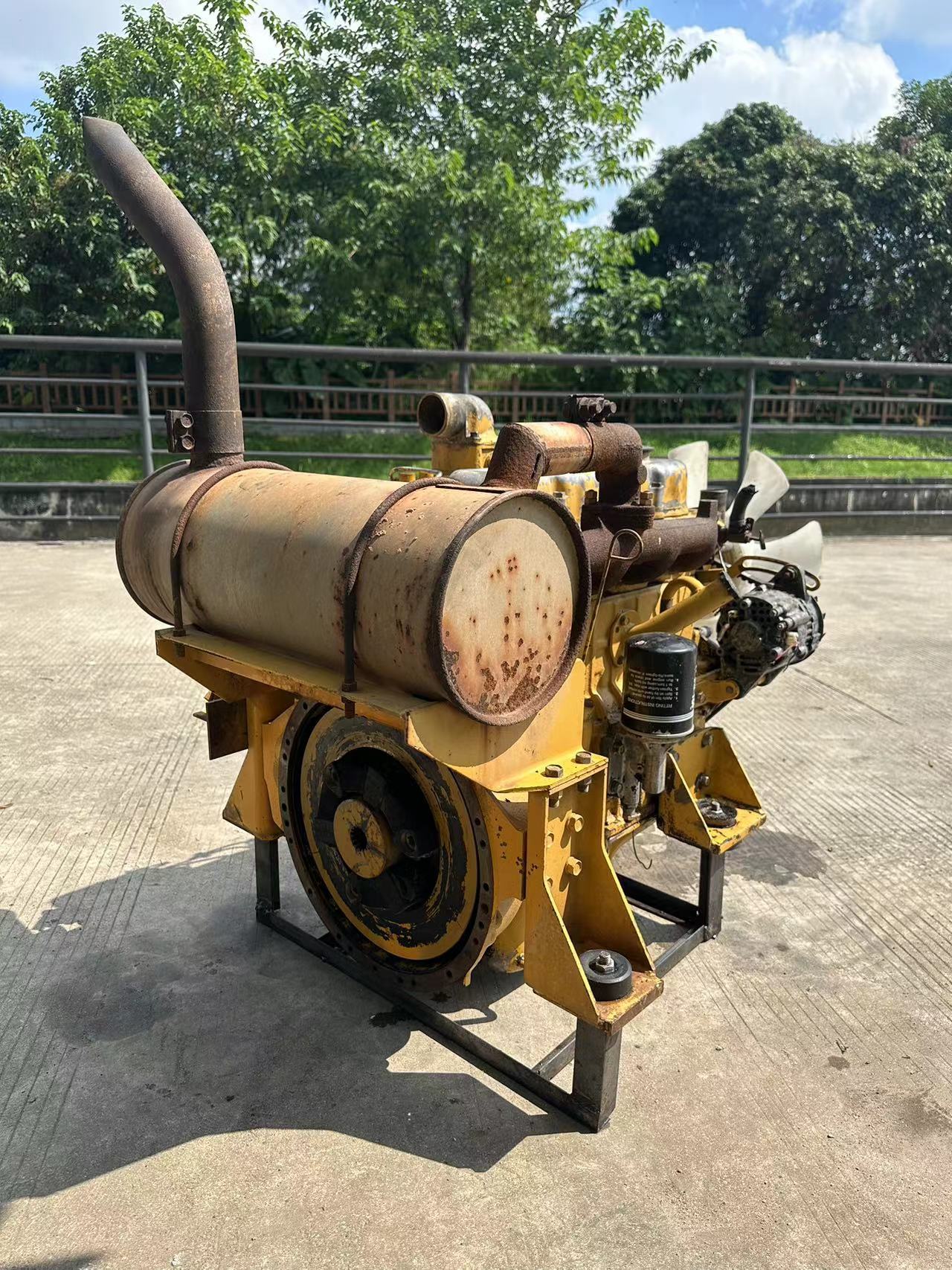 THE USED ENGINE FOR SAA6D140E-2 PC650