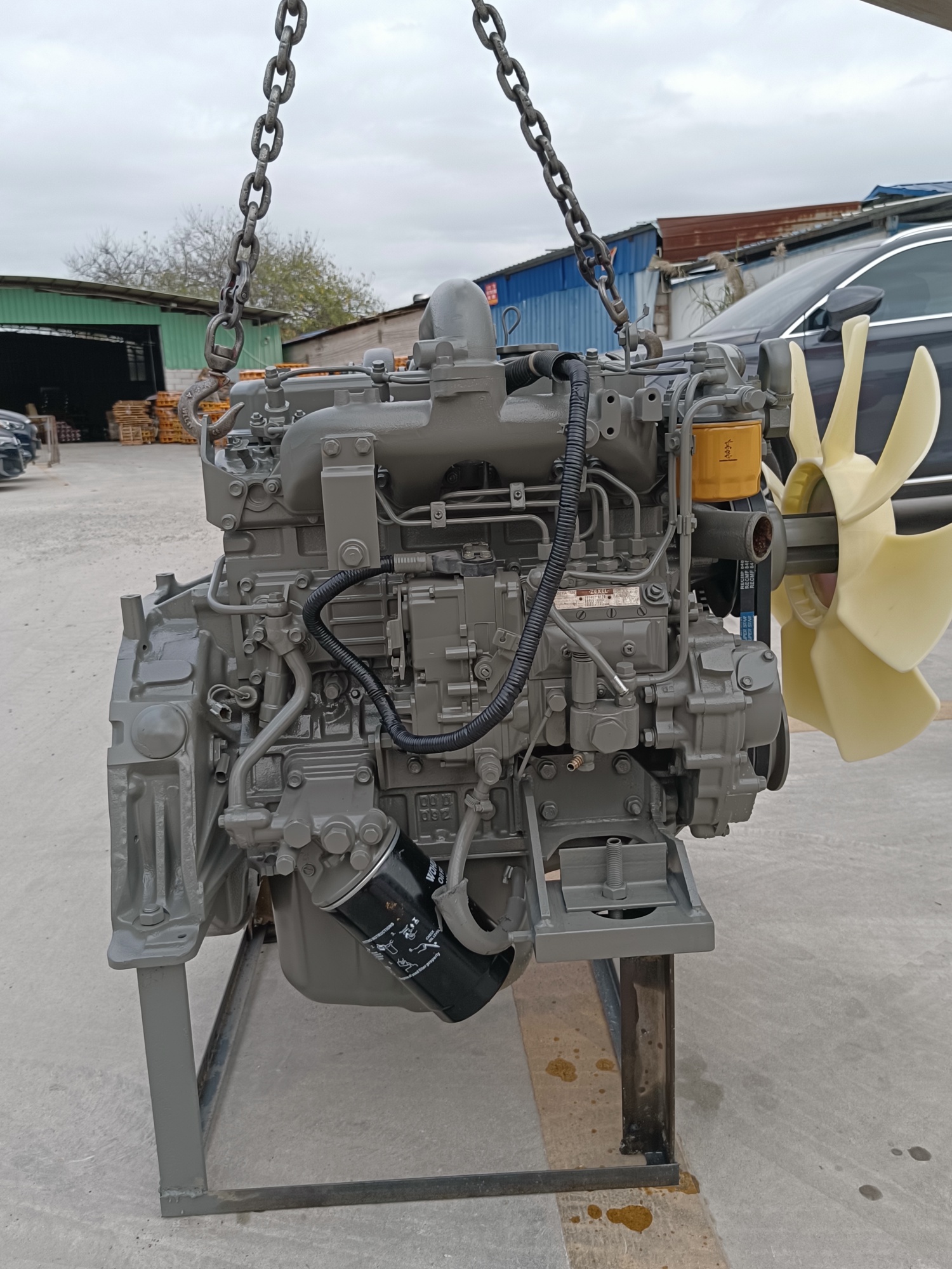 THE USED ENGINE FOR SH120A3 4BG1