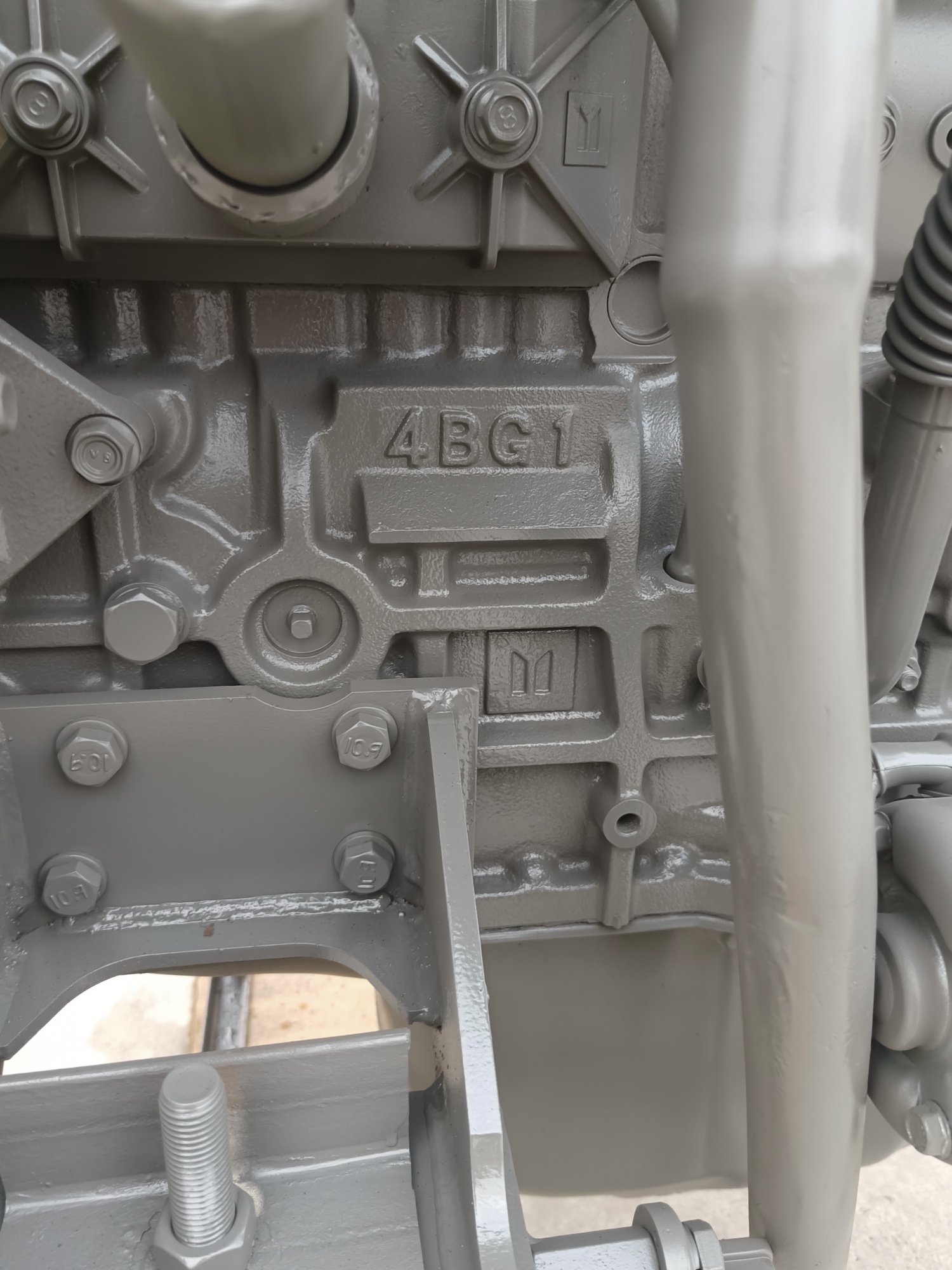 THE USED ENGINE FOR SH120A3 4BG1