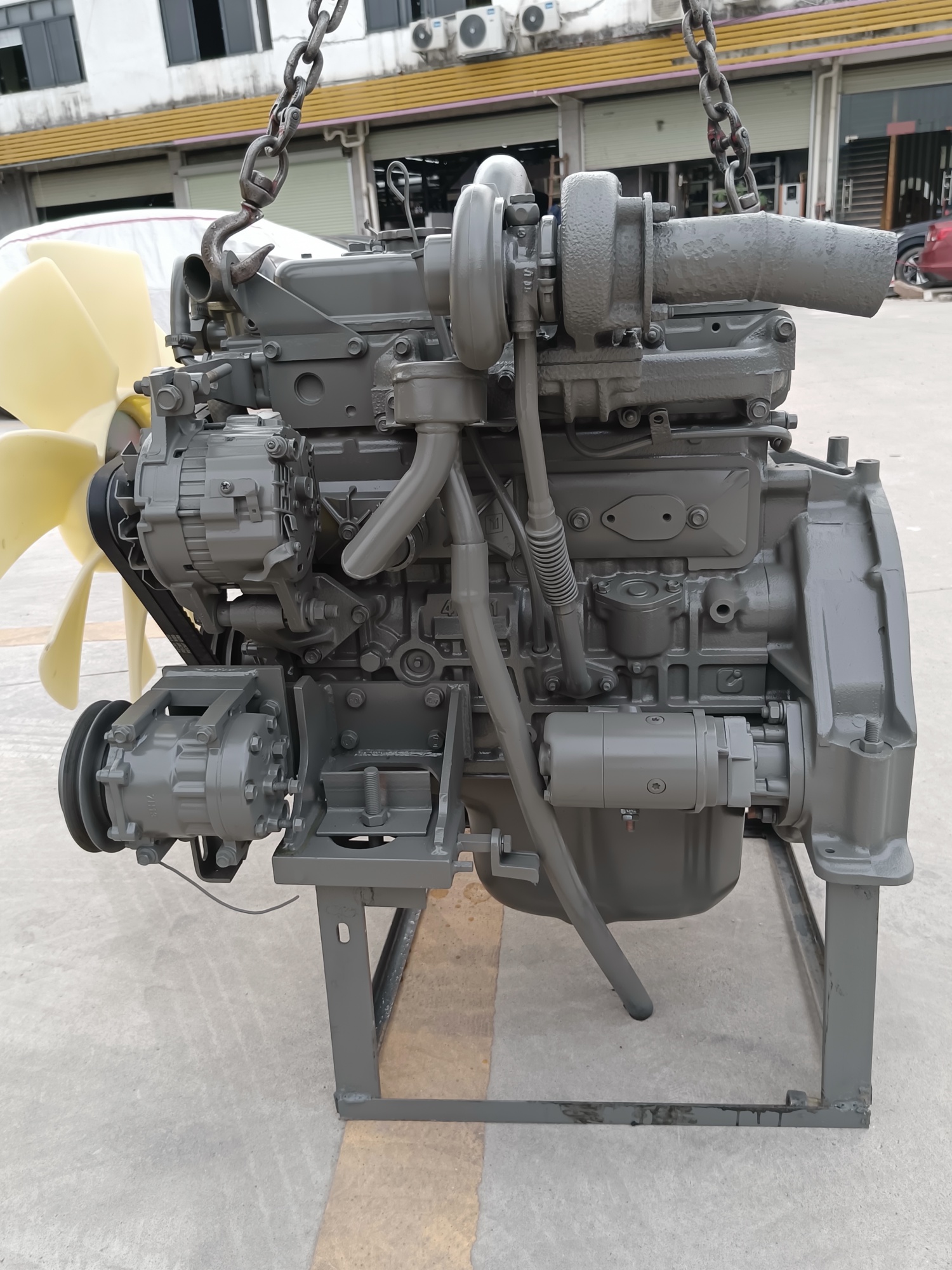 THE USED ENGINE FOR SH120A3 4BG1