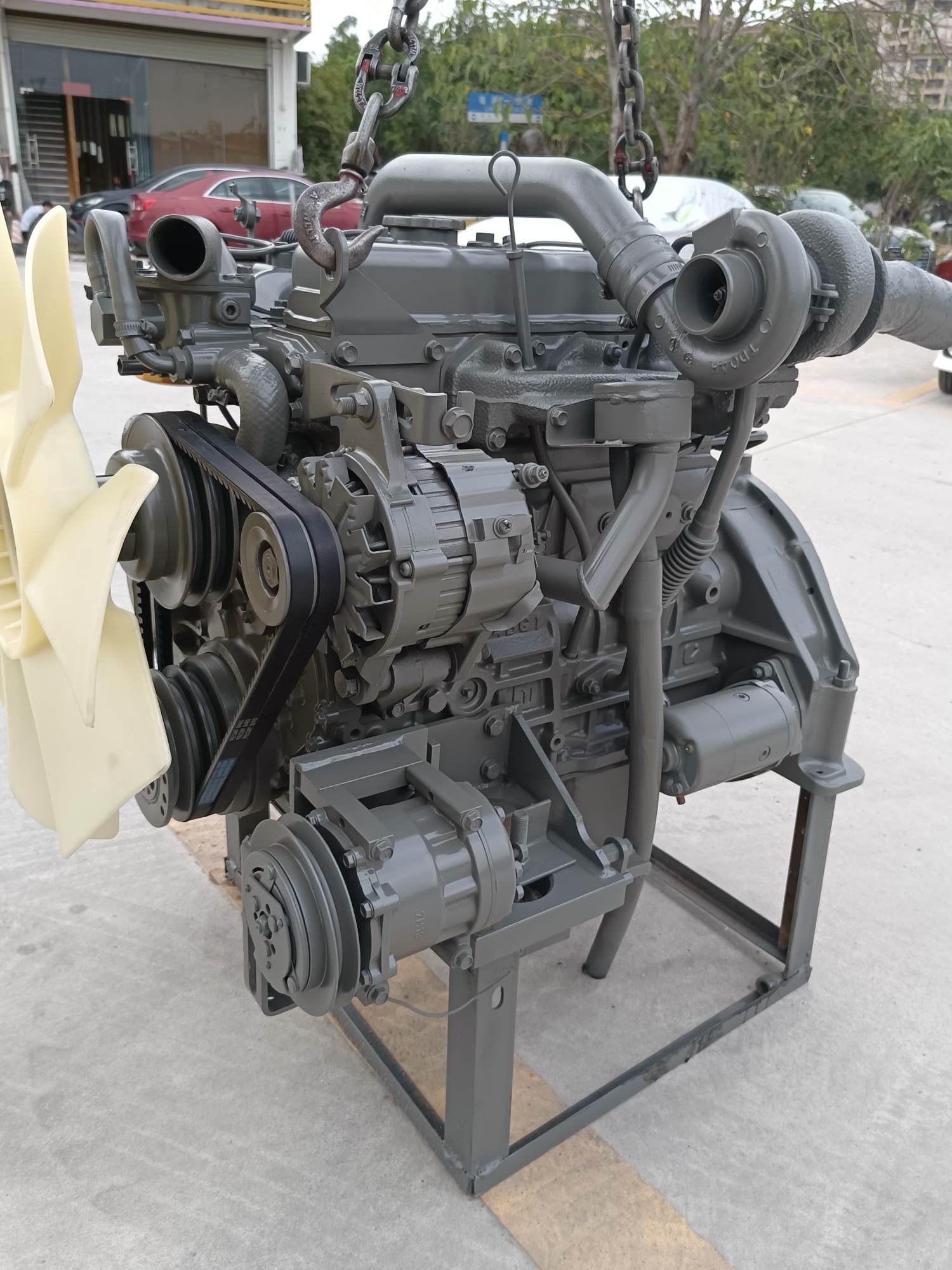 THE USED ENGINE FOR SH120A3 4BG1