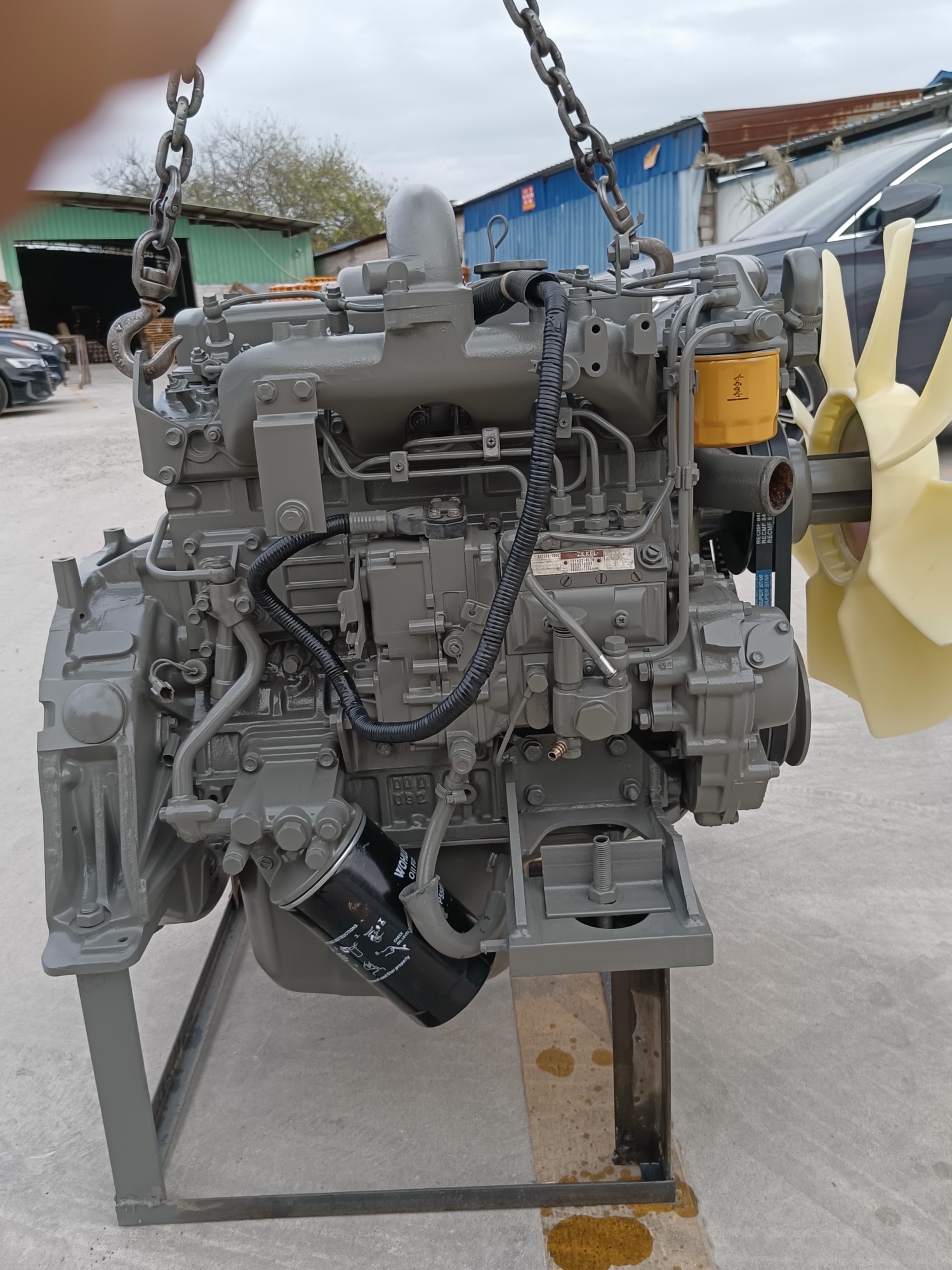 THE USED ENGINE FOR SH120A3 4BG1