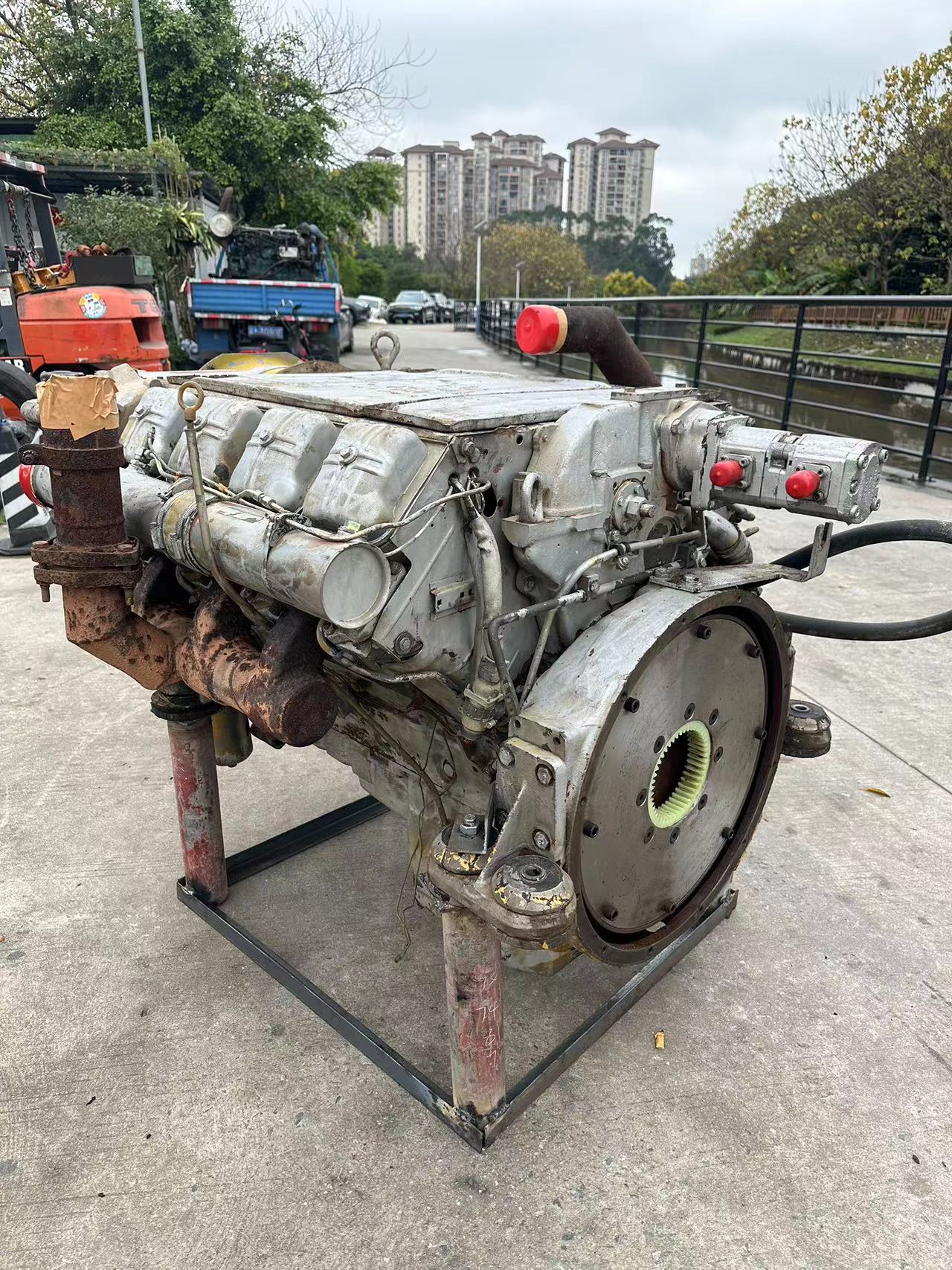 THE USED ENGINE FOR V8