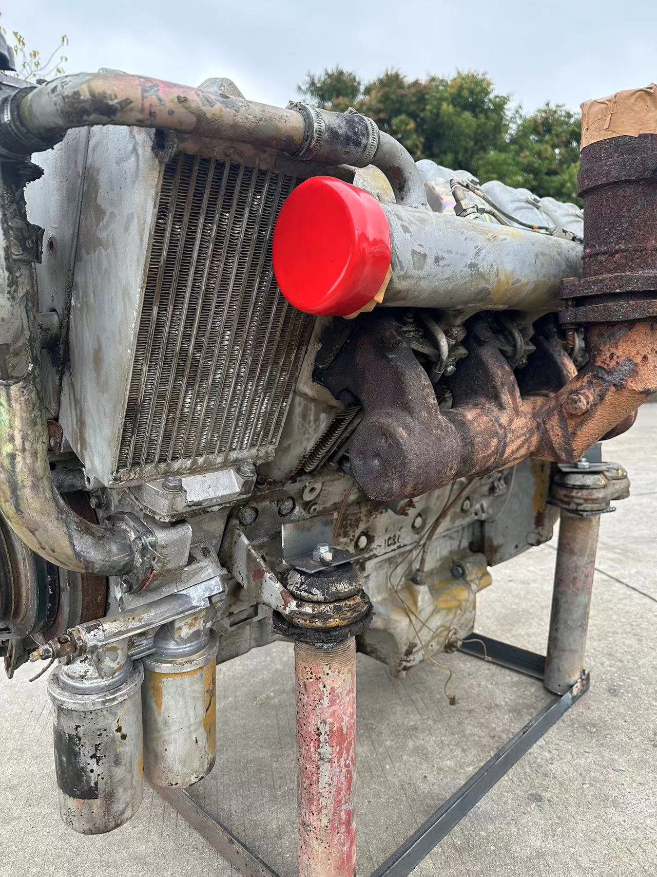 THE USED ENGINE FOR V8