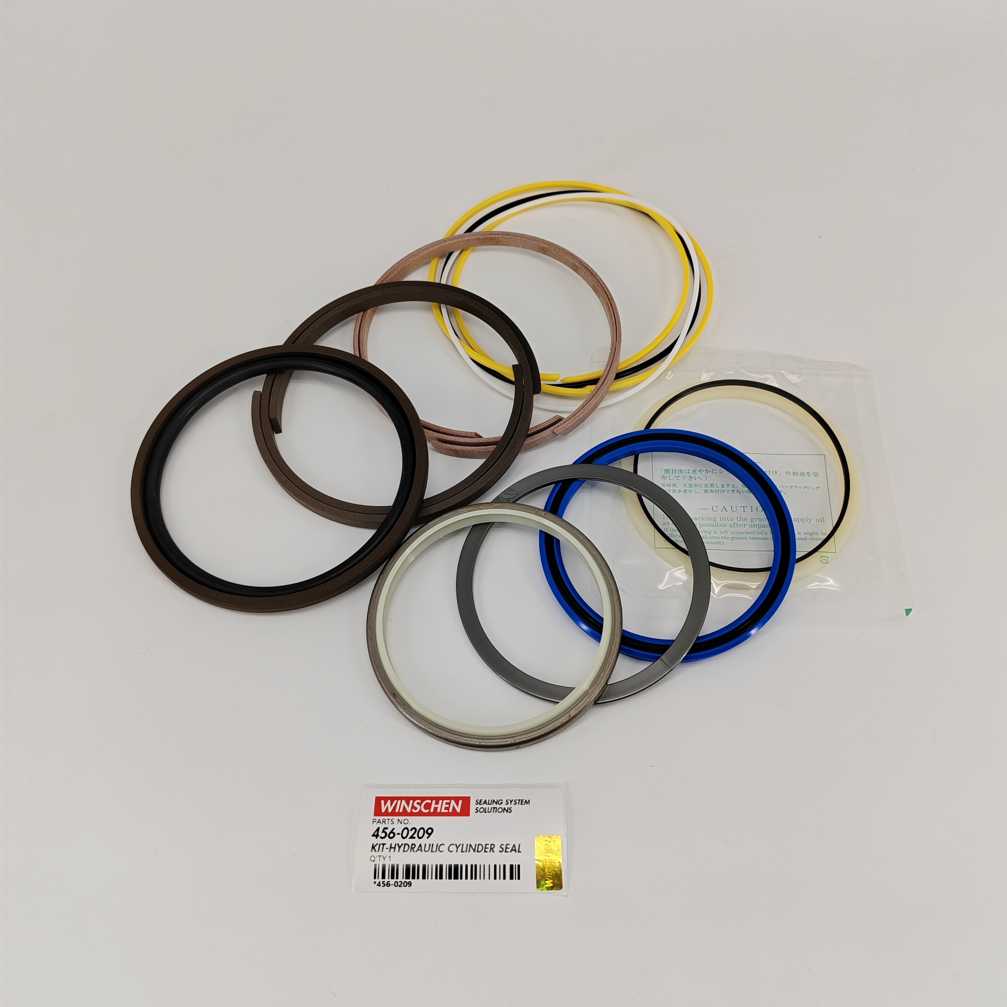 Excavator oil seal 456-0209