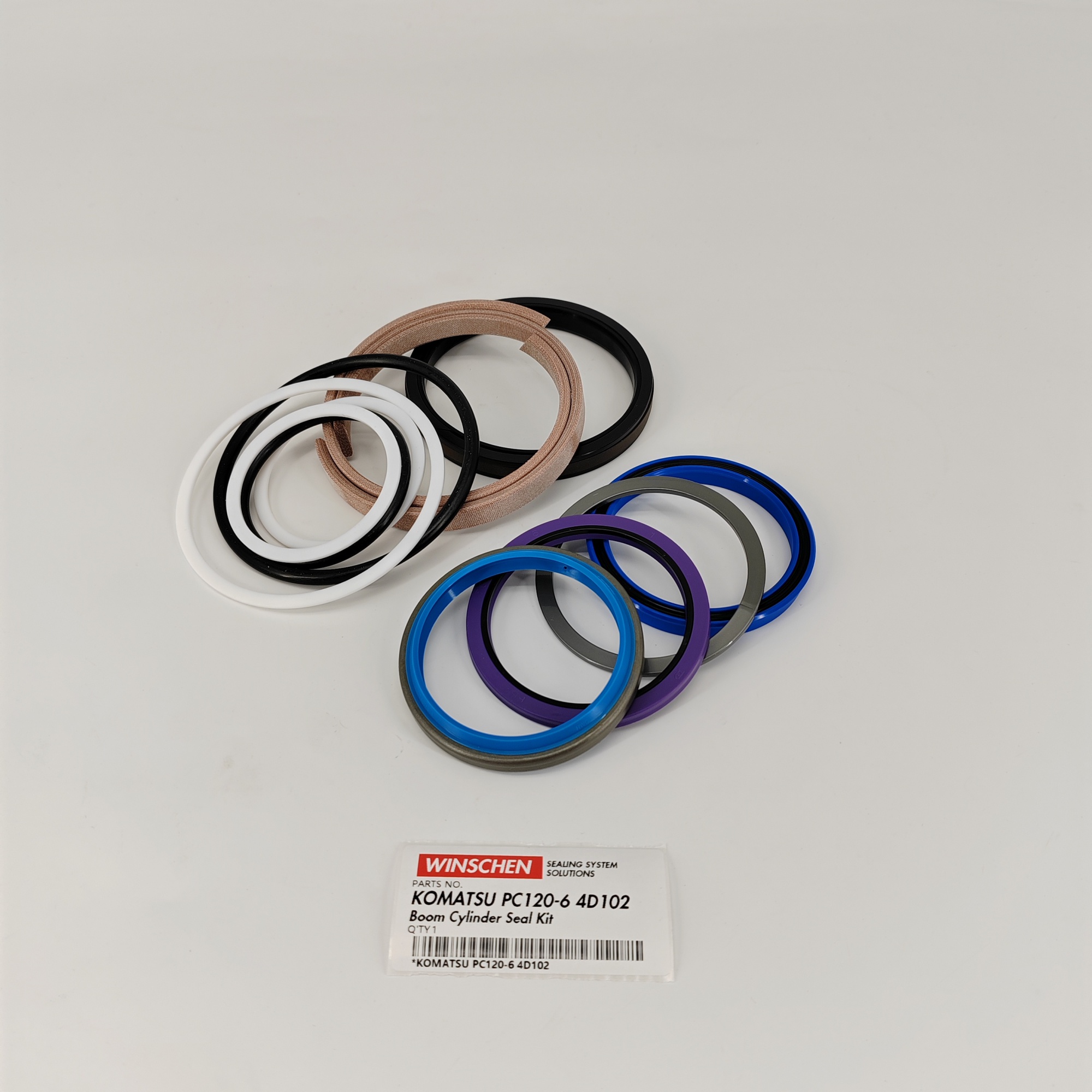 Excavator oil seal PC120-6 BOOM