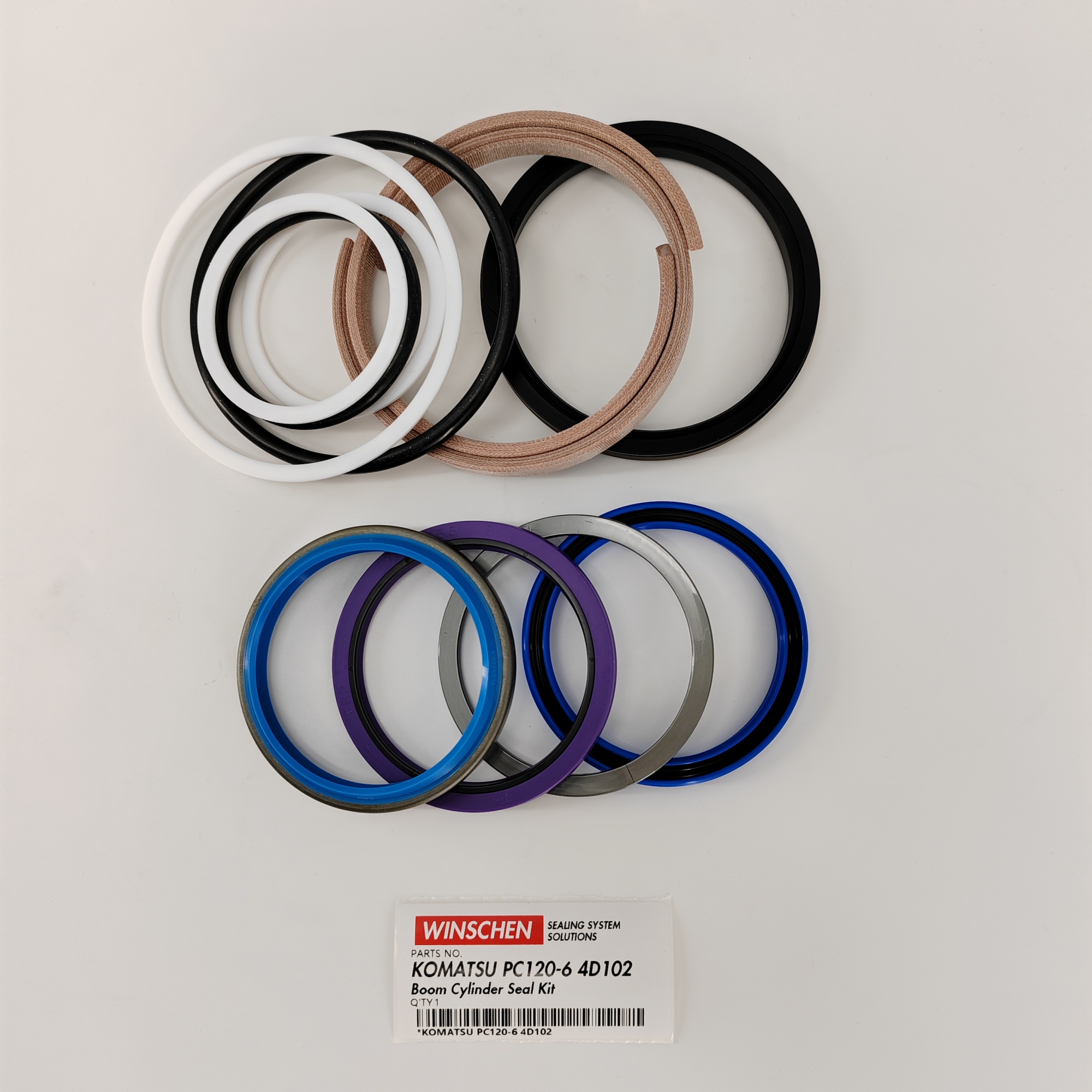 Excavator oil seal PC120-6 BOOM