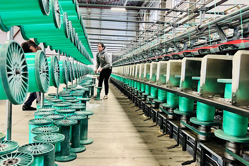 plastic rope making machine 2