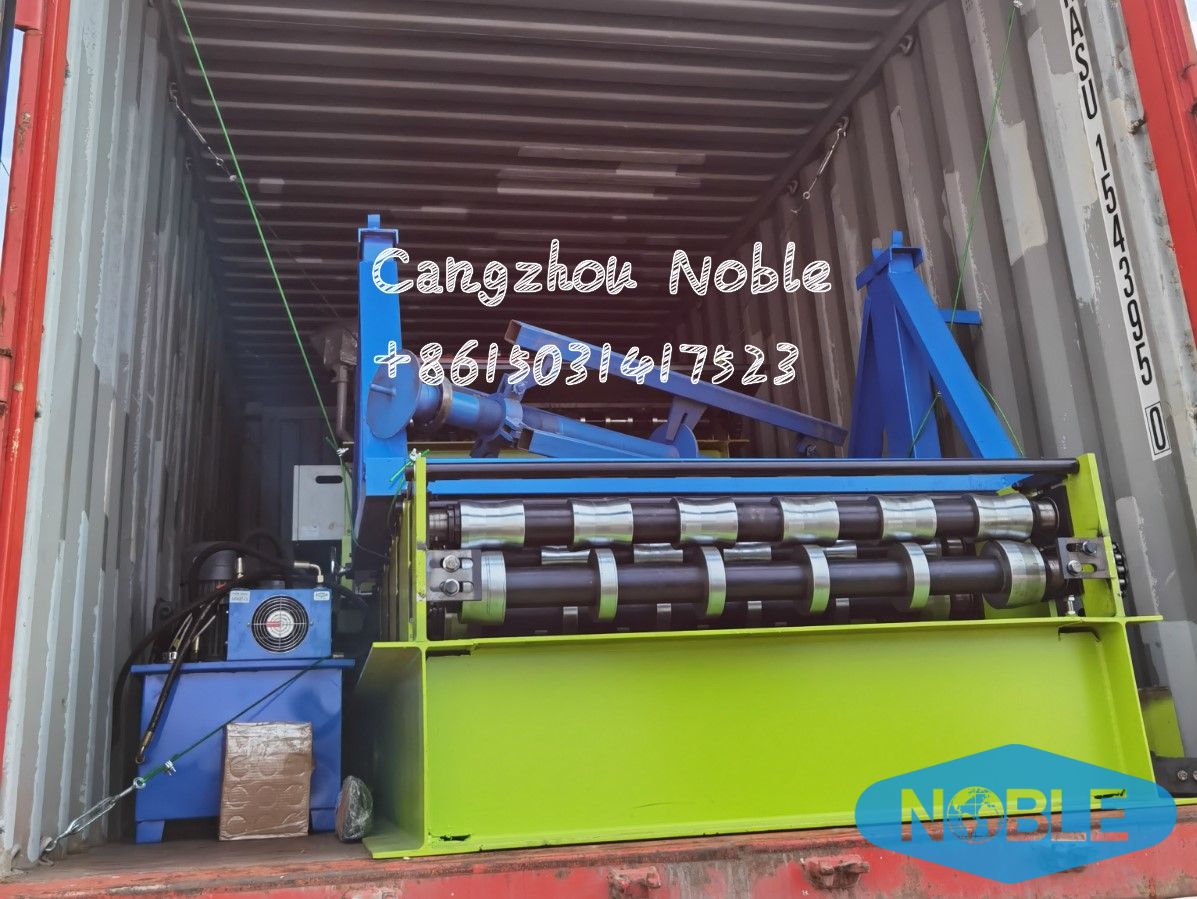 Trapezoidal tile & Crimping machine