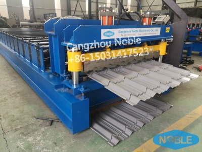 950-Glazed tile roofing machine
