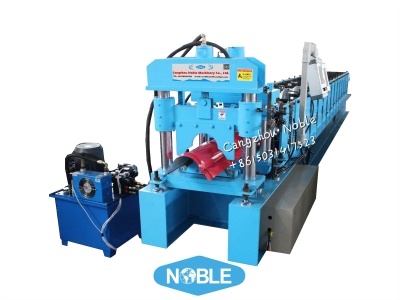 Steel Ridge Cap Forming Machine