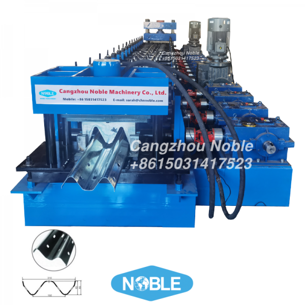 2 or 3 Waves Highway Guardrail Forming Machine