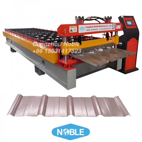 Trapezoidal Profile Metal Roof Sheet Tile Roll Forming Machine