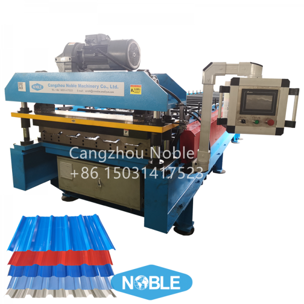 Trapezoidal Profile Roofing Sheet Forming Machine