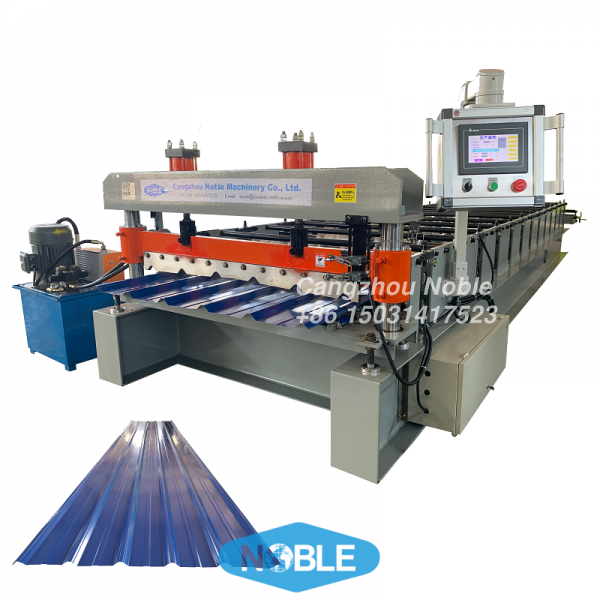 1065-Trapezoidal Profile Roofing Sheet Roll Forming Machine