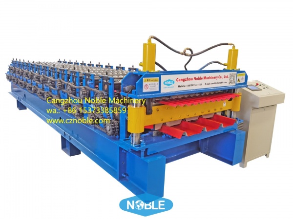 Double Layers TR4 & Corrugated Roofing Tile Roll Forming Machine