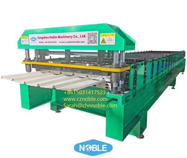 TR6 trapezoidal profile roofing tile roll forming machine