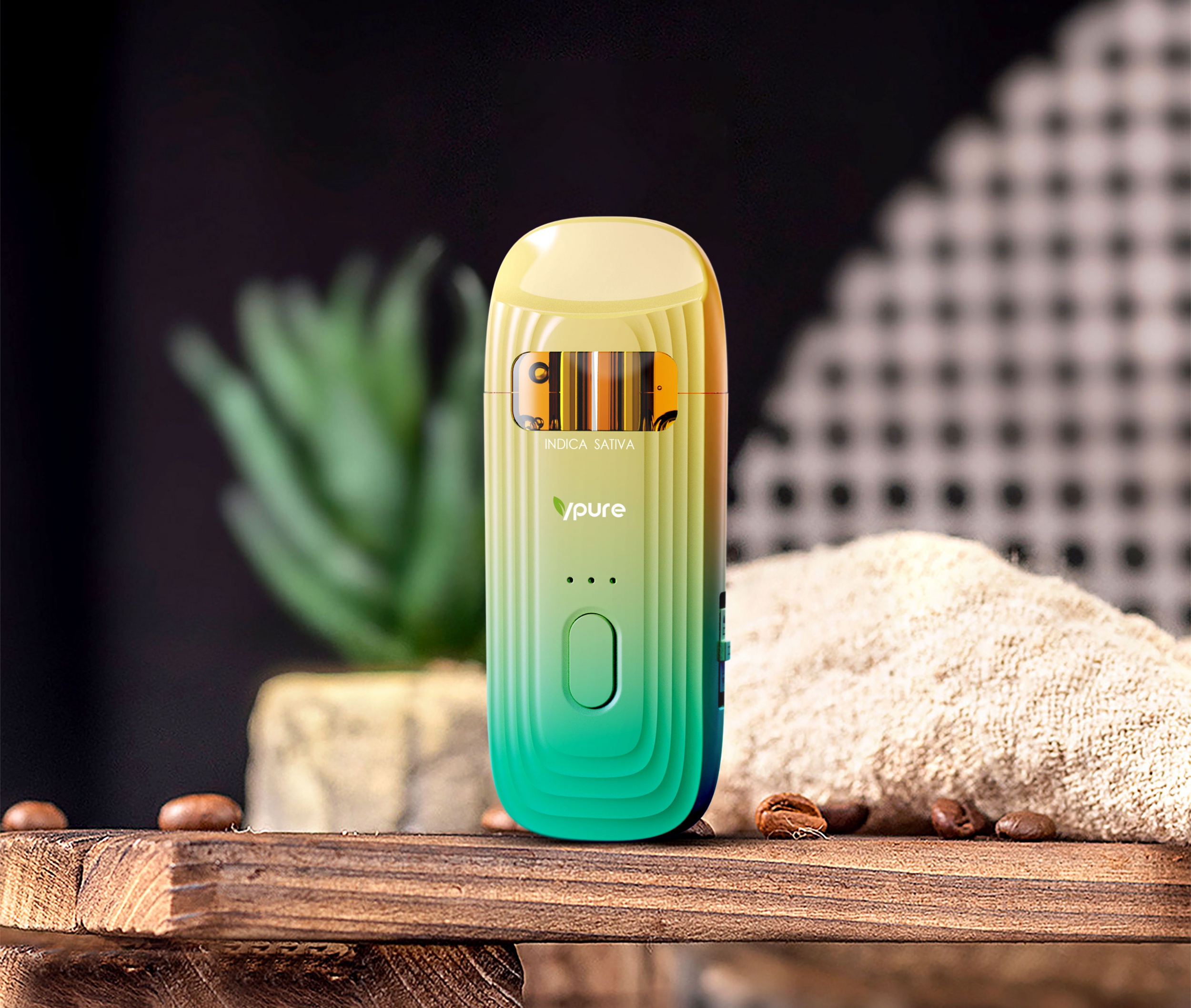 Vpure 6ml empty dual chamber disposable vape