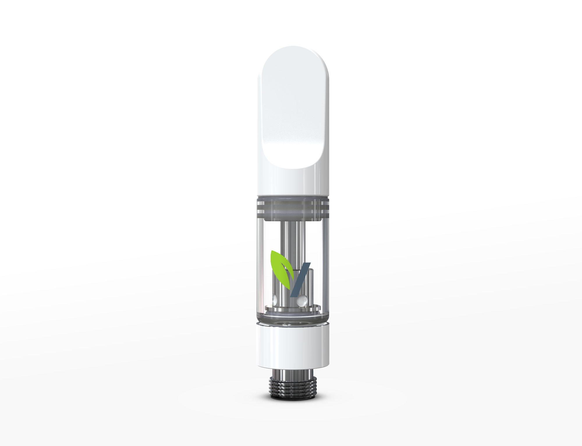 Empty 510 thread vape cartridges with packaging