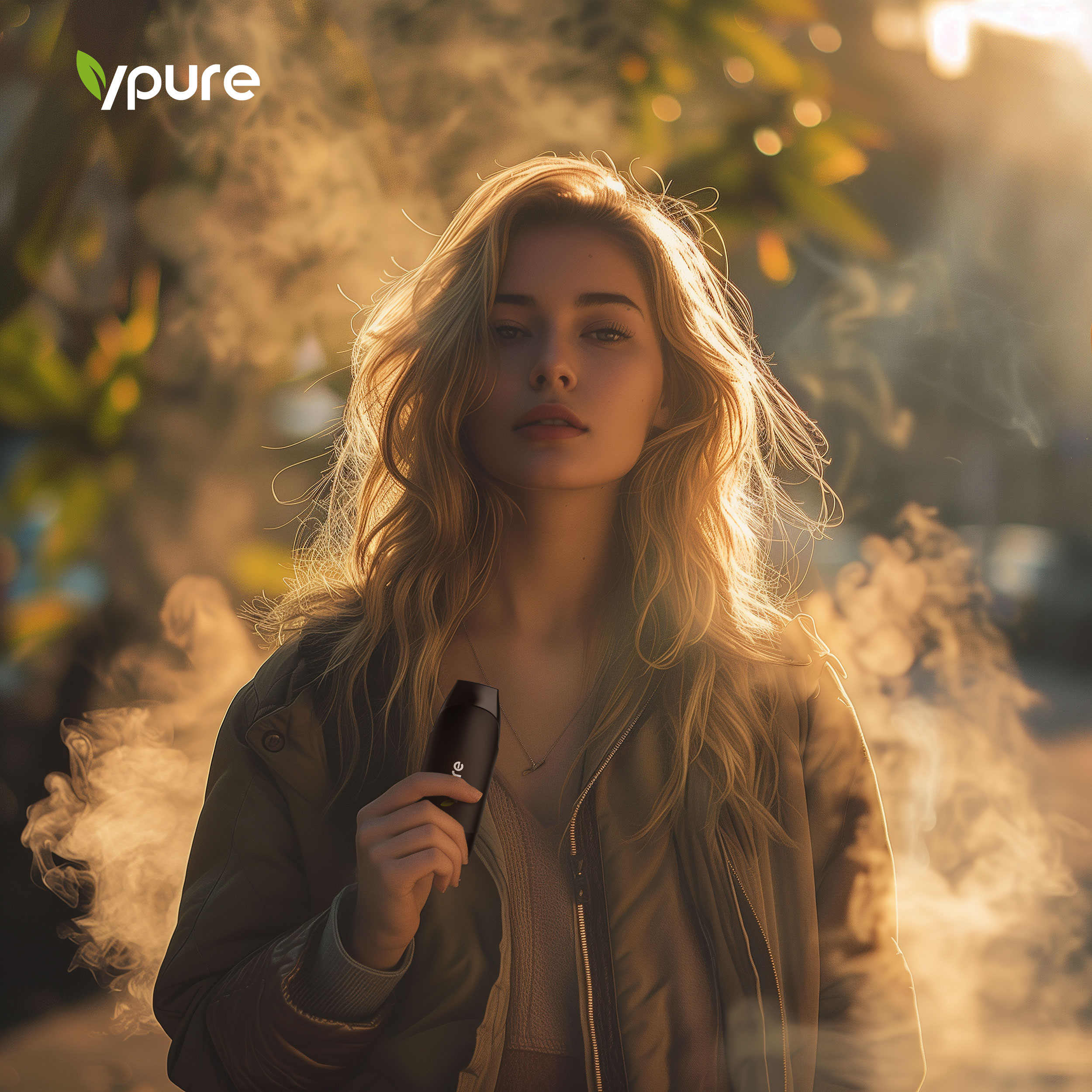 Vpure dual cartridge vape battery