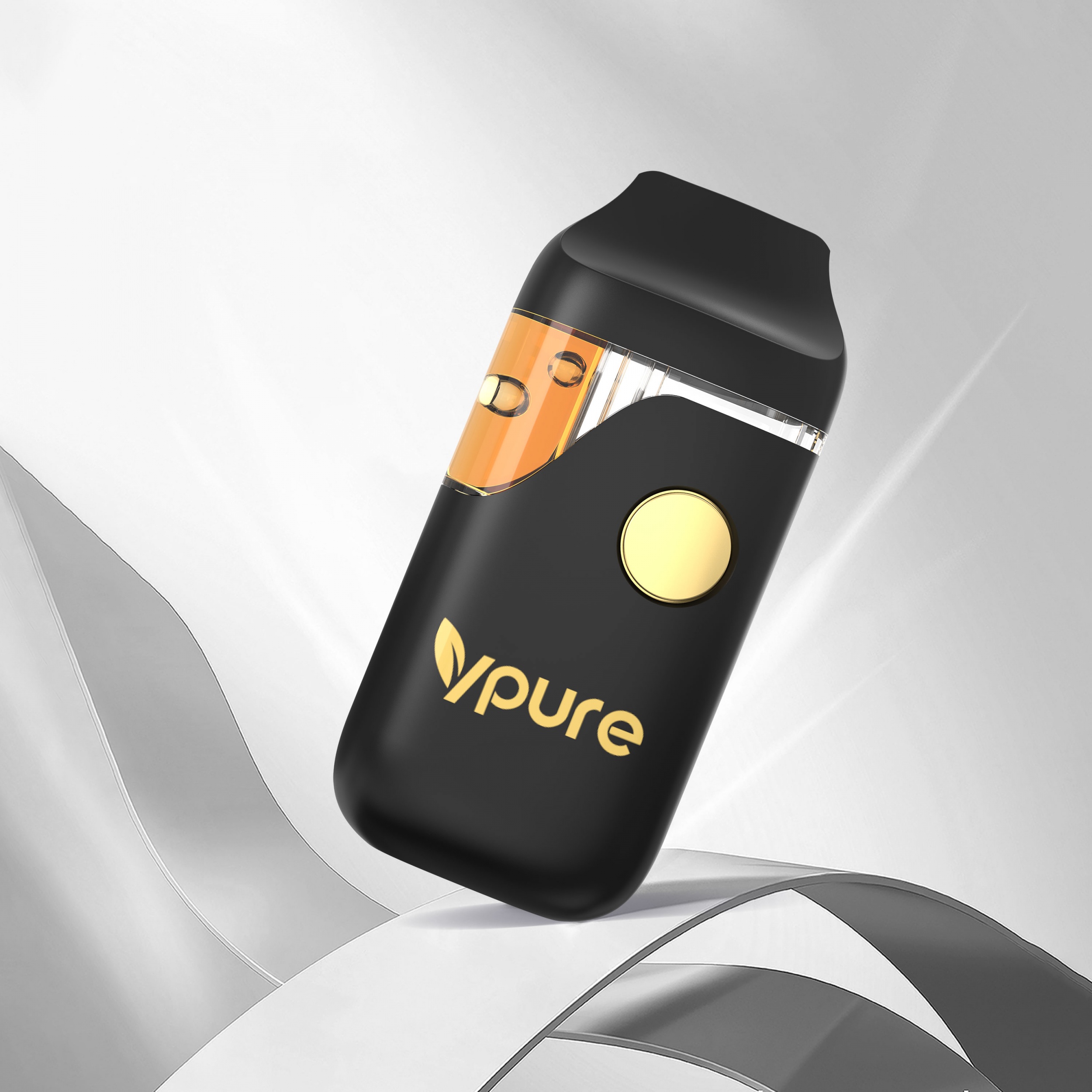 VPURE AF64 1ml/2ml 1g/2g empty disposable vape pen for CBD, Live resin, Live rosin and THC oil
